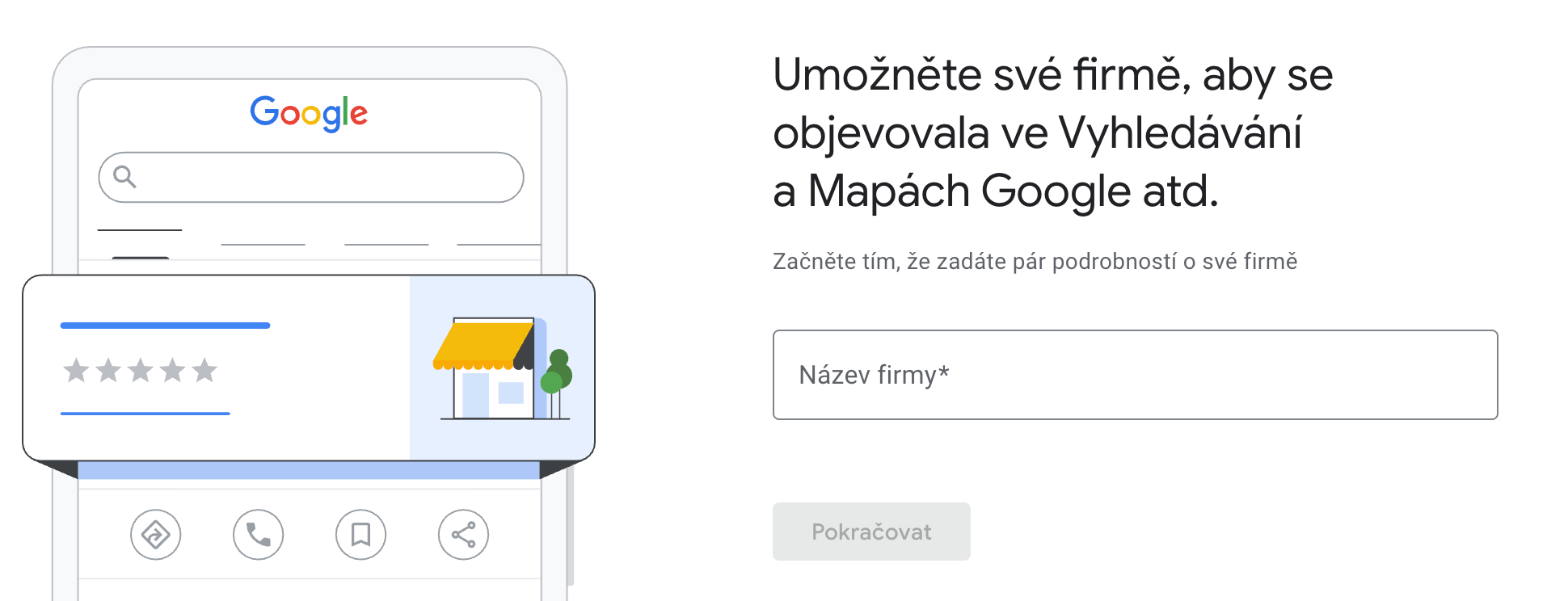 pole „Název firmy“